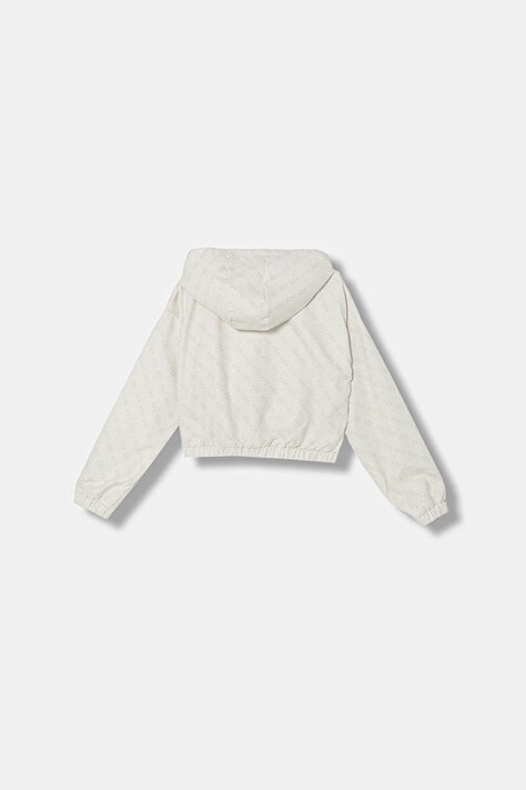 Guess kurtka dziecięca kolor beżowy J6RQ03 WH2K0