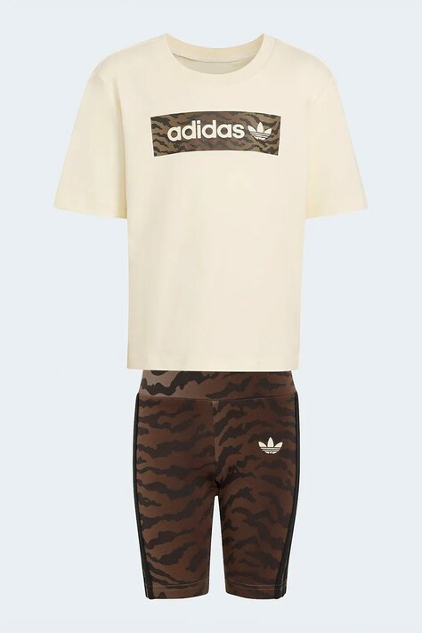 Дитячий комплект adidas Originals — SS26-KUG00W, бежевий — фото 2
