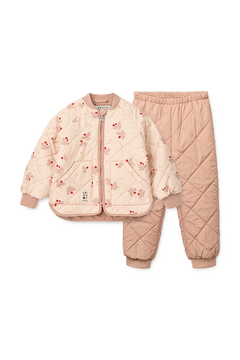 Παιδικό σετ Liewood Zella Thermo Set χρώμα: ροζ, LW20272