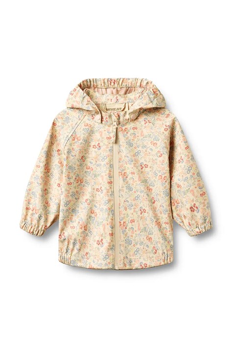 Wheat kurtka przeciwdeszczowa dziecięca żółta 8358-972R GRS