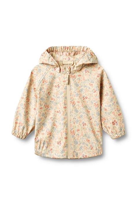 Wheat kurtka przeciwdeszczowa dziecięca żółta 8358-972R GRS