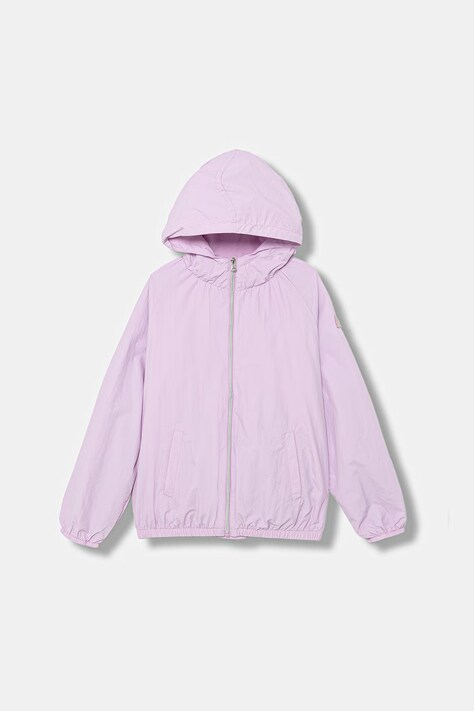 United Colors of Benetton kurtka dziecięca fioletowa 2IGGCN077