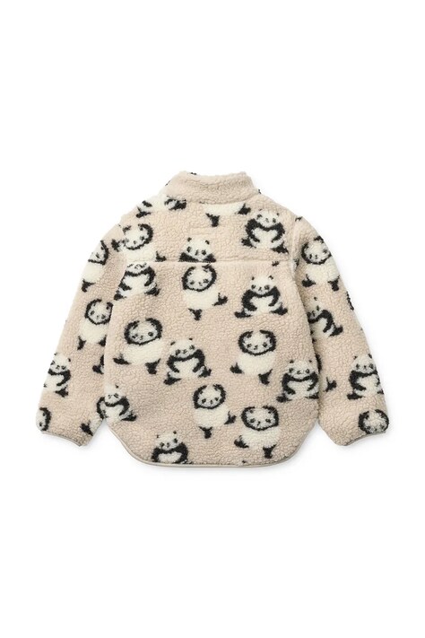 Дитяча куртка Liewood Nolan Pile Jacket — SS26-KUK005, бежевий — фото 3