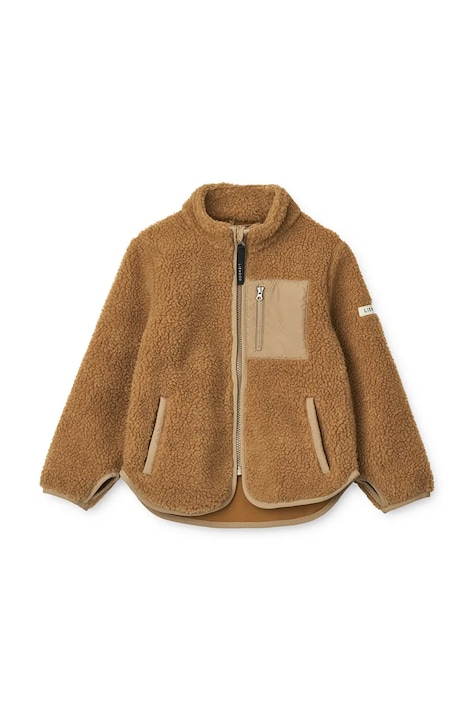 Liewood gyerek dzseki Nolan Pile Jacket barna, LW19877