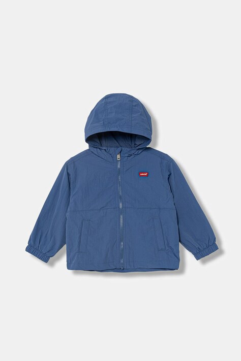 Levi's kurtka dziecięca LIGHT WEIGHT WINDBREAKER kolor granatowy 8EP678