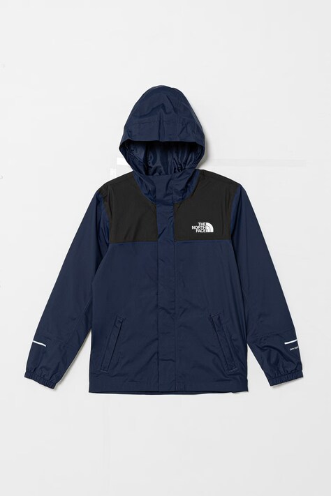 The North Face kurtka sportowa dziecięca B ANTORA RAIN JACKET granatowa NF0A8A488K21