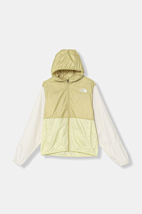 The North Face kurtka dziecięca G TNF CYCLONE WIND JACKET zielona NF0A8ANNPES1