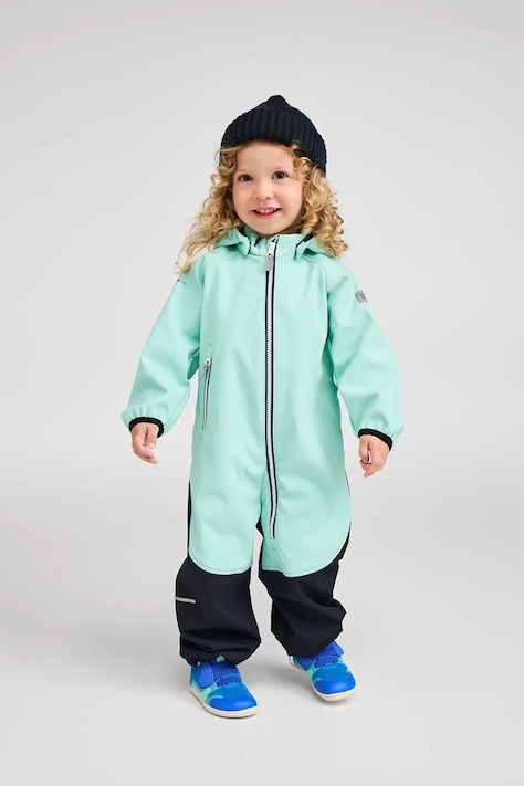 Overal pre bábätká Reima Mjosa zelená farba, 5100006C