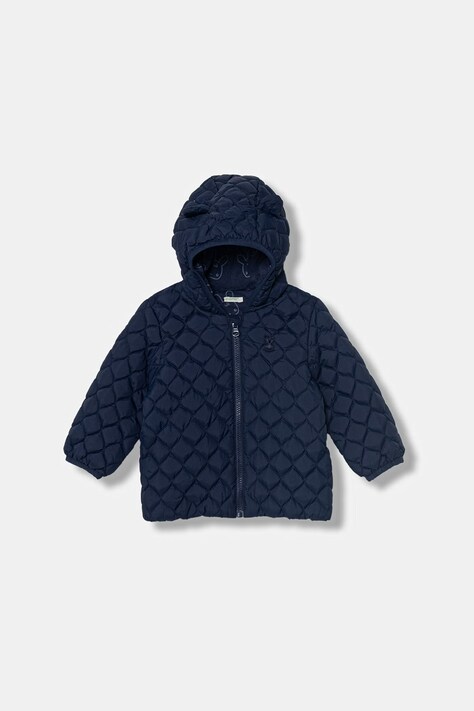 United Colors of Benetton páperová bunda detská tmavomodrá 2WU0AN012