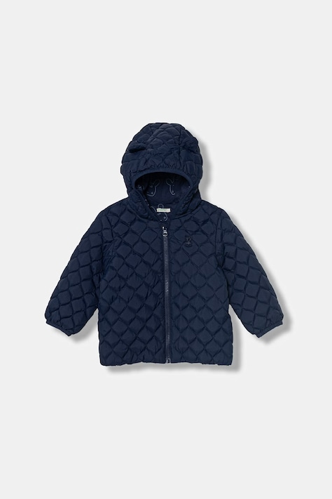 United Colors of Benetton πουπουλένιο μπουφάν παιδικό σκούρο μπλε 2WU0AN012