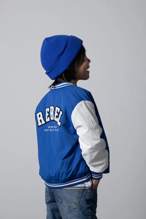 Coccodrillo krátká bunda dětská modrá OUTERWEAR BOY KIDS