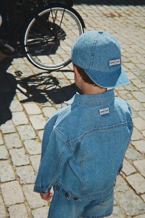 Konges Sløjd куртка дитяча джинсова MAGOT DENIM JACKET GOTS — фото 10