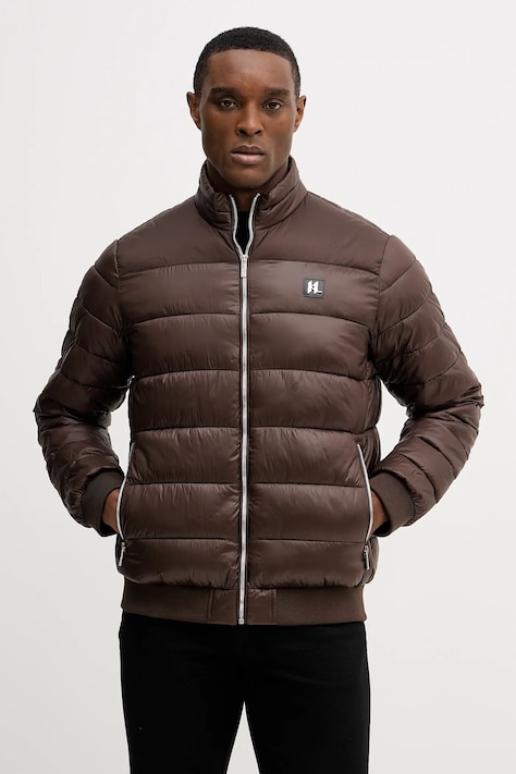 Karl Lagerfeld kurtka kolor brązowy przejściowa 561590.505090