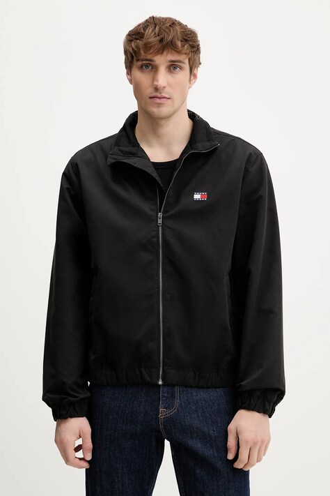 Tommy Jeans kurtka kolor czarny przejściowa DM0DM22720