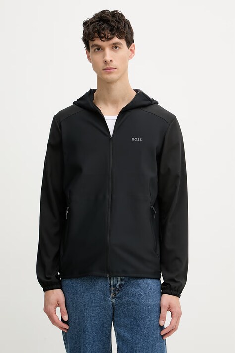 BOSS Green moška jakna LW_Cruiselite HY HD1 črna 50551077