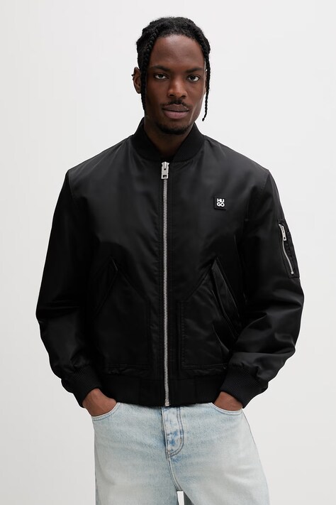 HUGO bomberka męska Badam2611 czarna 50552650