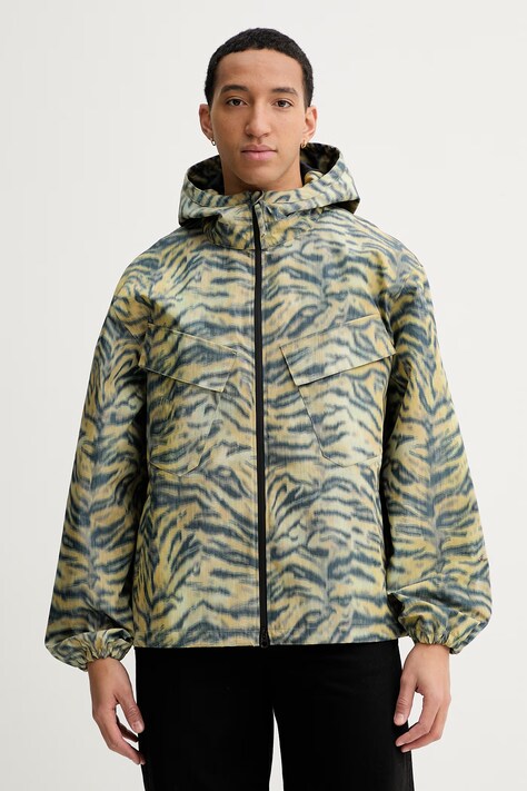 Kenzo kurtka kolor żółty przejściowa FG55BL1199ND