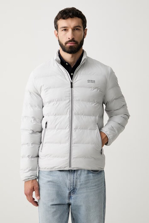 Guess krótka kurtka męska szara M6RL0I WJ242
