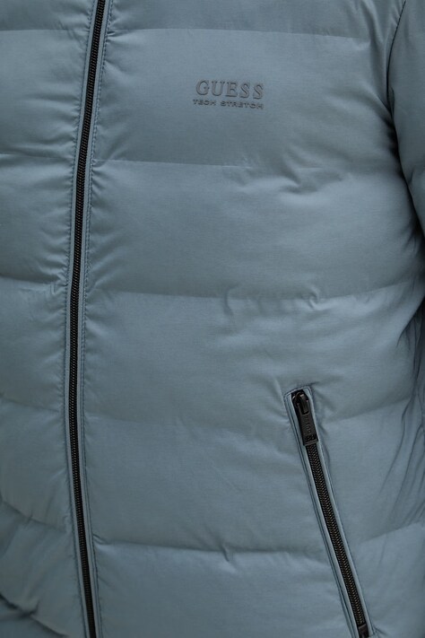 Guess kurtka kolor niebieski przejściowa M6RL0I WJ242