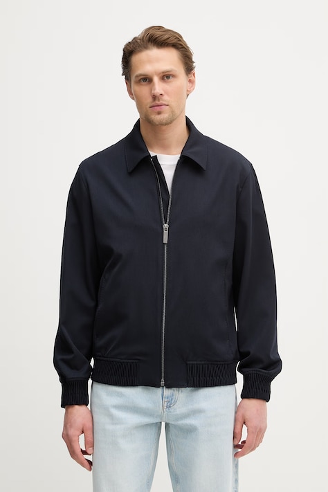 Guess kurtka kolor granatowy przejściowa M6RL1D WI492