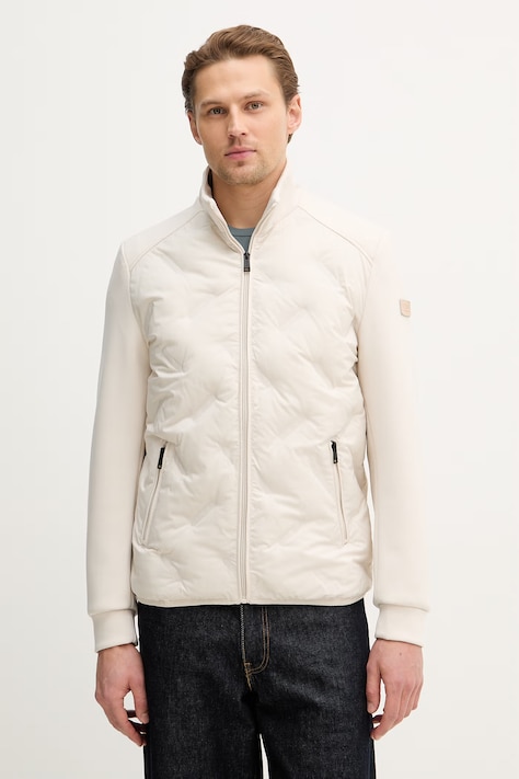 Guess kurtka kolor beżowy przejściowa M6RL10 WJ232