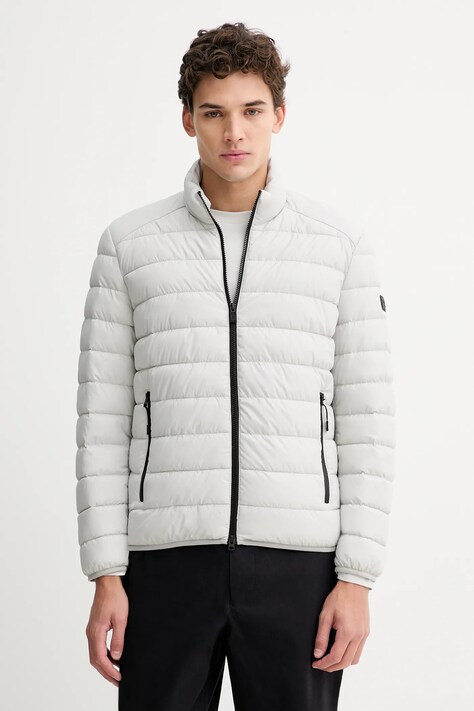 Marc O'Polo kurtka kolor szary przejściowa 620096070204