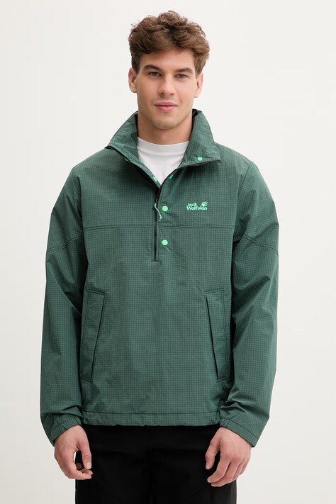 Jack Wolfskin kurtka przejściowa męska Find The Wild zielona A65898