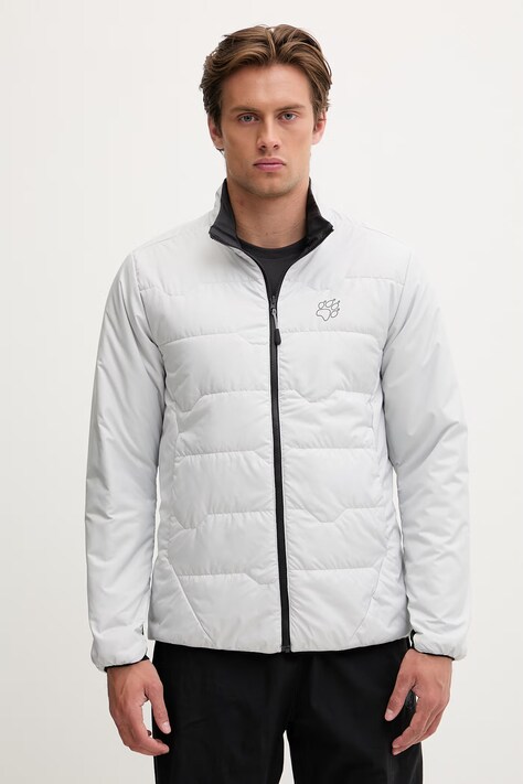 Jack Wolfskin kurtka dwustronna męska Trail Light Ins 2in1 szara A65867