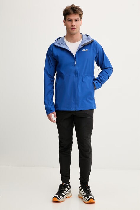 Jack Wolfskin протидощова куртка чоловіча Prelight 2.5L Lt — SS26-KUM059, блакитний — фото 2