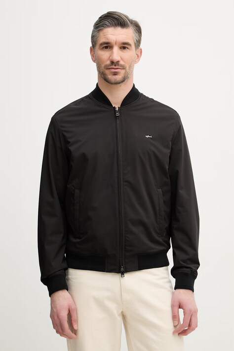 Paul&Shark kurtka bomber kolor czarny przejściowa 26412100SM