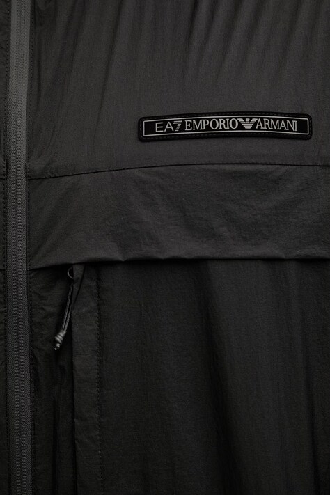 EA7 Emporio Armani куртка чоловіча — SS26-KUM05H, чорний — фото 5