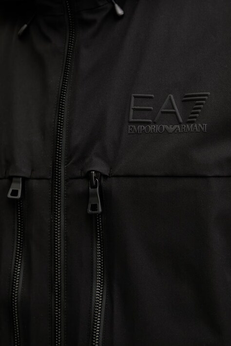 EA7 Emporio Armani куртка чоловіча — SS26-KUM05I, чорний — фото 5