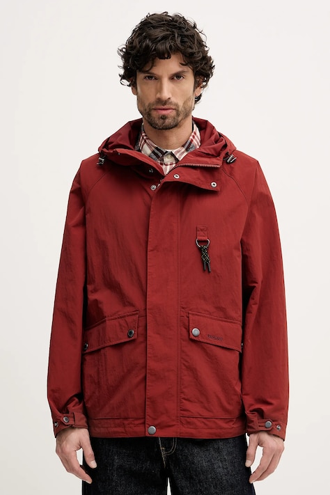 Barbour kurtka kolor czerwony przejściowa MSP0166