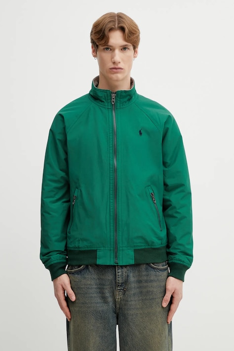 Polo Ralph Lauren kurtka 70D NYLON PW kolor zielony przejściowa 710962340005