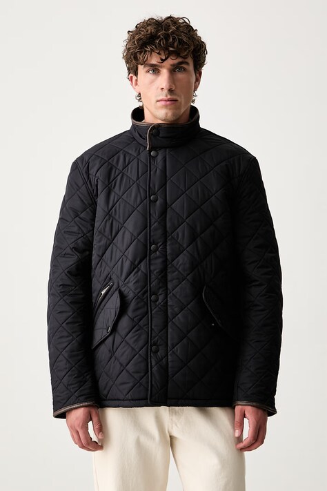 Barbour kurtka przejściowa męska Powell granatowa MQU0281