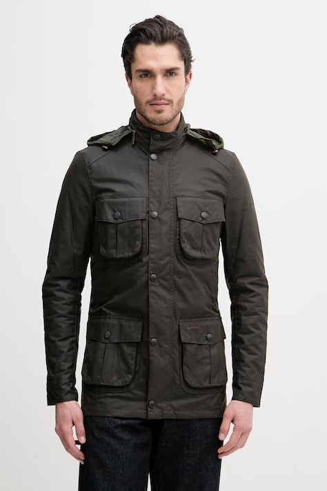 Barbour kurtka Corbridge kolor zielony przejściowa MWX0340