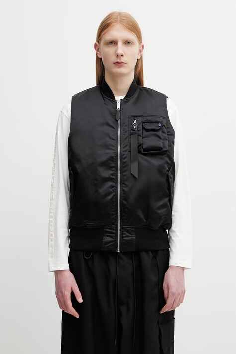 Alpha Industries MA-1 bezrękawnik męski czarny 758102