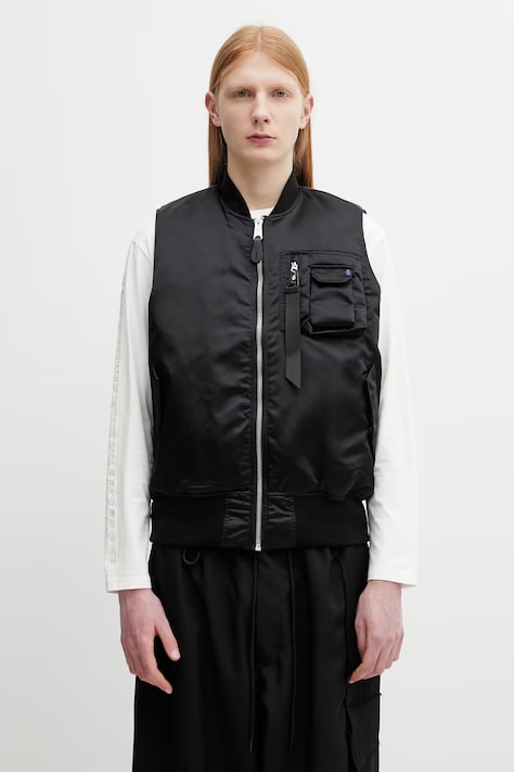 Alpha Industries MA-1 bezrękawnik męski czarny 758102