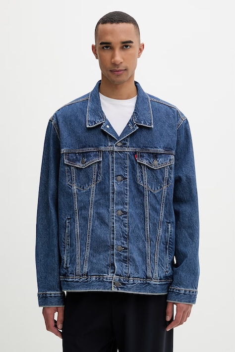 Levi's traper jakna za muškarce THE TRUCKER JACKET plava 72334-0772