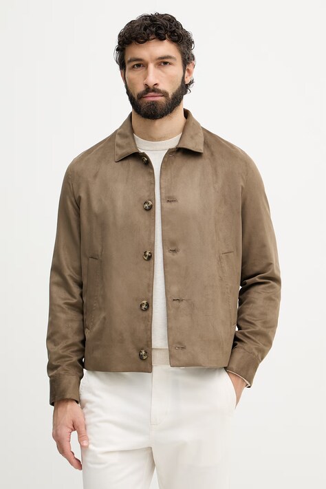Sisley jakna za muškarce smeđa 2KPSSN04Q