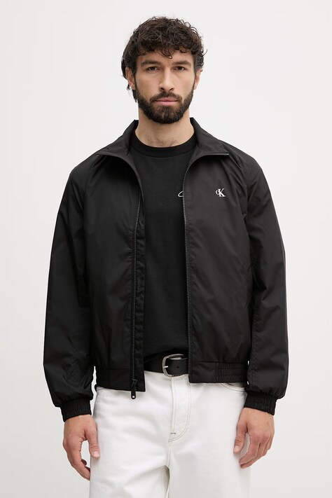 Calvin Klein Jeans kurtka przejściowa męska czarna LV04RF520G