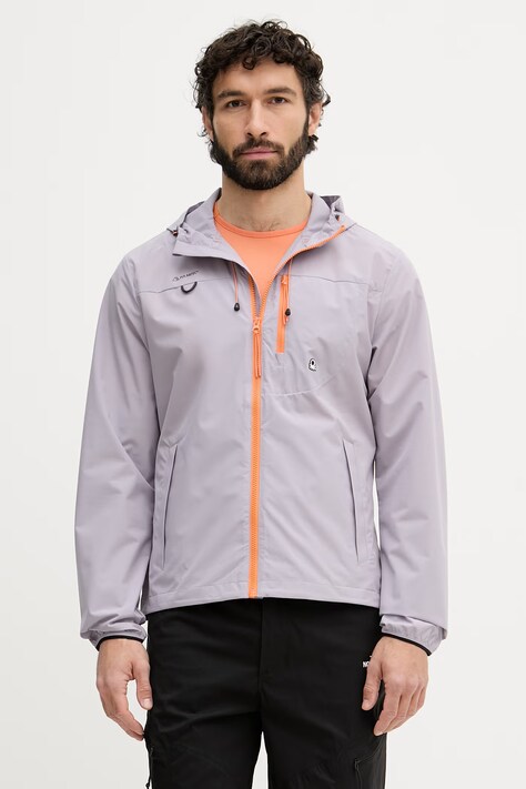United Colors of Benetton μπουφάν ανδρικό μωβ 26VGUN070