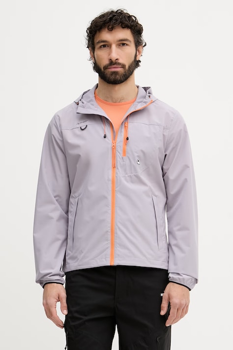 United Colors of Benetton μπουφάν ανδρικό μωβ 26VGUN070