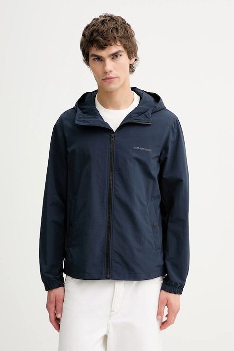 Marc O'Polo kurtka kolor granatowy przejściowa 5000007954