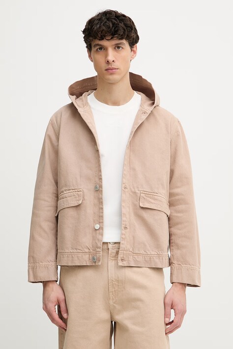 Marc O'Polo kurtka męska bawełniana beżowa 5000009600