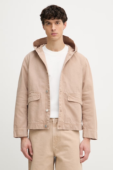 Marc O'Polo kurtka męska bawełniana beżowa 5000009600