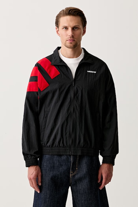 adidas Originals jachetă pentru bărbați ARCH TT neagră KD4069