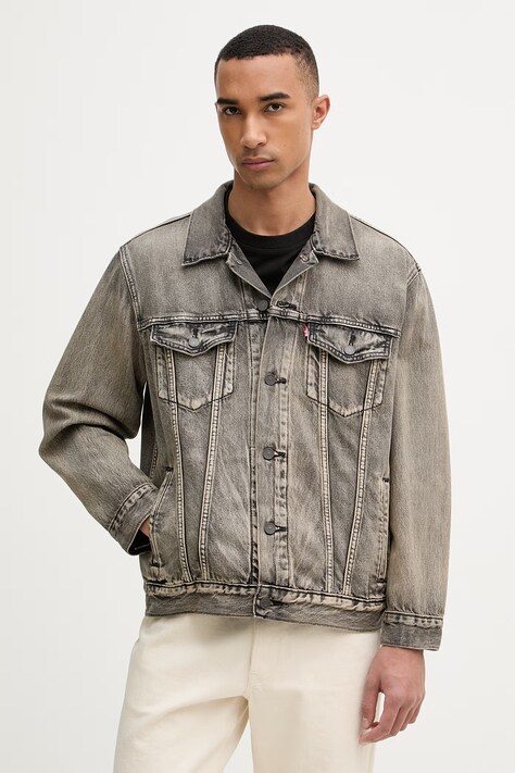 Levi's kurtka męska RELAXED FIT szara A5782-0111