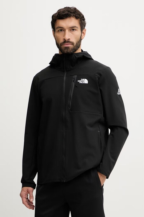 The North Face kurtka sportowa SOFTSHELL JACKET kolor czarny przejściowa NF0A892SJK31