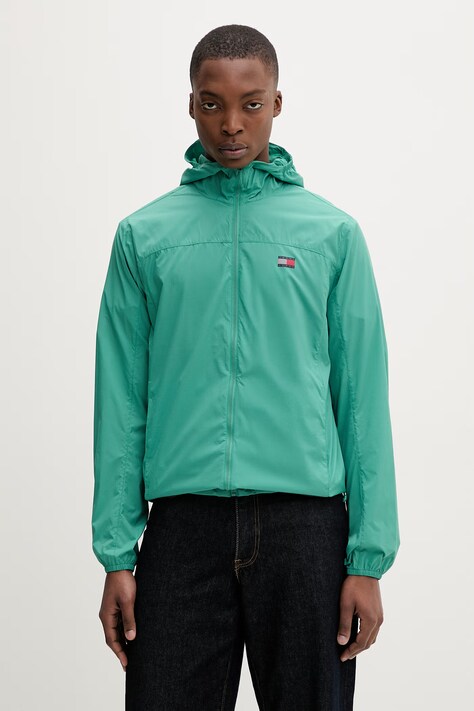 Tommy Jeans kurtka przejściowa męska zielona DM0DM23112